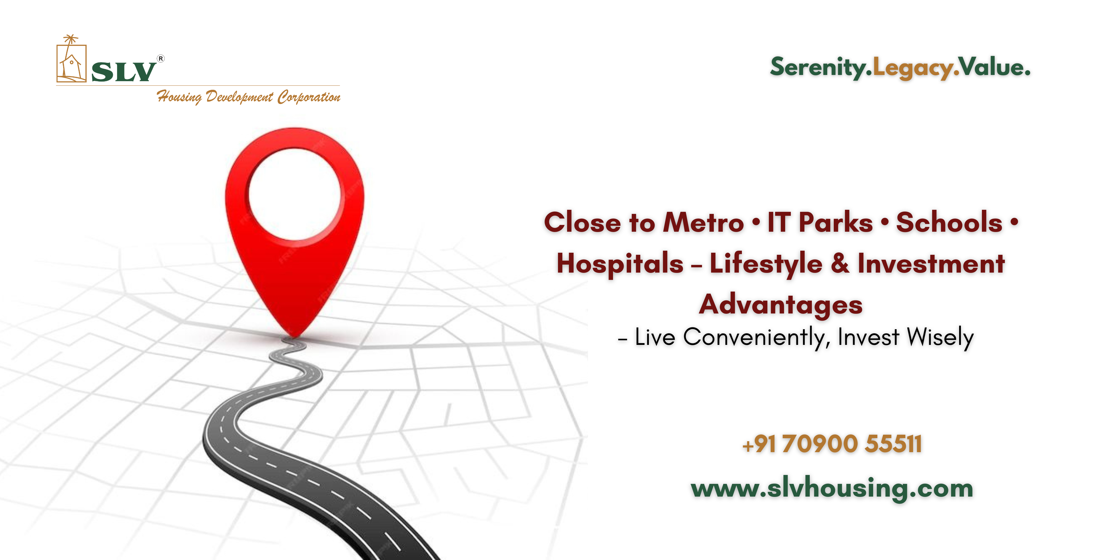 Why Connectivity to Metro, IT Parks, Schools & Hospitals Matters for Villa Plot Investments – SLV Housing Villa plots near Metro, IT Parks, Schools and Hospitals in Bengaluru – SLV Housing Investment Guide